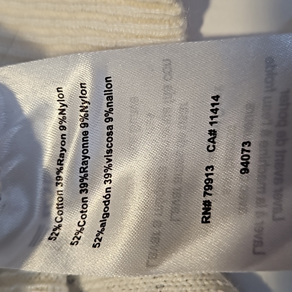 Motherhood, lightweight, long sleeve, ruched sweater. Size M - Picture 4 of 7